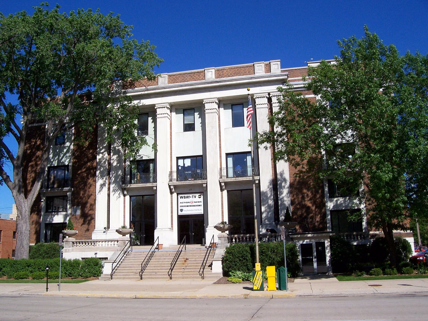 WBAY studios in Green Bay.